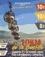 21/10/2023 - 10 km de la Bastille - Affiche